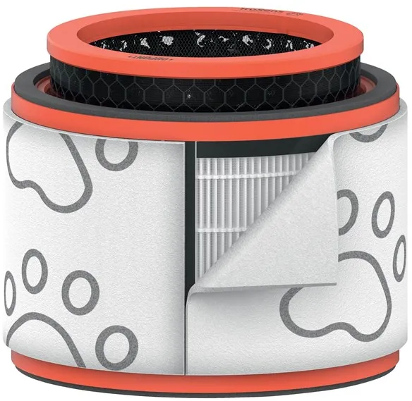 Leitz Haustier 3-in-1 HEPA Trommelfilter für TruSens Z-2000/Z-2500 mittlere Luftreiniger